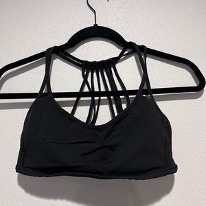 Black Lulu Sports Bra